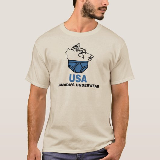カナダの下着 Tシャツ (正面)