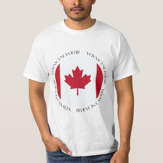 カナダの伝統を受け継ぐギフト Tシャツ (正面)