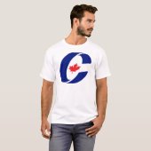 カナダの保守党 Tシャツ (正面フル)
