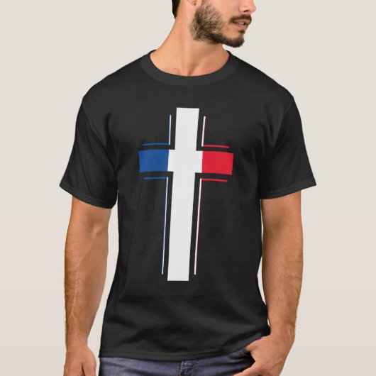 カナダの信仰深きカトリック教徒 Tシャツ (正面)