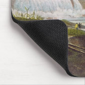 カナダの側面からのナイアガラ・フォールズの一般的な見解 マウスパッド (コーナー)