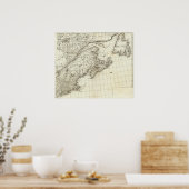 カナダの先住民アメリカの村 ポスター (キッチン)