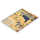 カナダの公園の地図 ノートブック (左側)