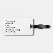 カナダの内部港、ビクトリアの紀元前に荷物のラベル ラゲッジタグ (裏面横)