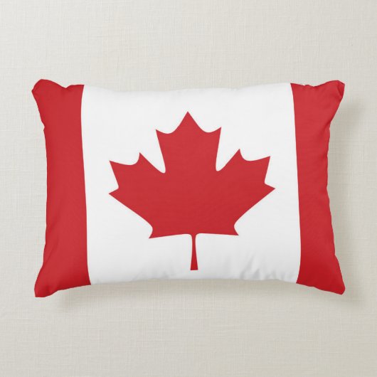 カナダの国旗 アクセントクッション (正面)