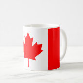 カナダの国旗 コーヒーマグカップ (正面右)