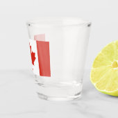 カナダの国旗 ショットグラス (右)