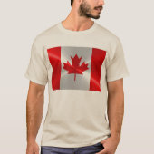 カナダの国旗 Tシャツ (正面)