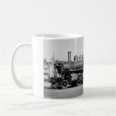 カナダの国民の機関車92の港ドーバー コーヒーマグカップ (左)