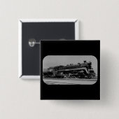 カナダの国民の鉄道エンジン5700トロント 缶バッジ (正面&裏面)