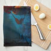 カナダの国際連合パドラーとカヌー キッチンタオル (四つ折り)