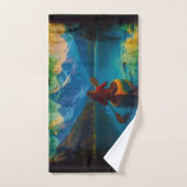 カナダの国際連合パドラーとカヌー ハンドタオル (ハンドタオル)