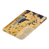 カナダの地図 – カナダの公園 マグネット (左側)