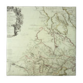 カナダの地図 タイル (正面)