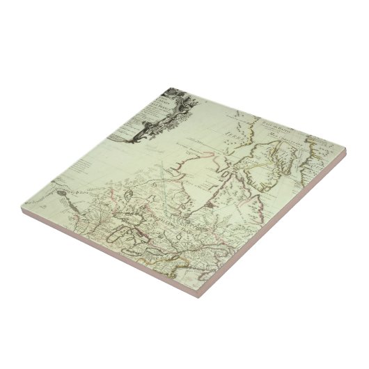 カナダの地図 タイル (側面)