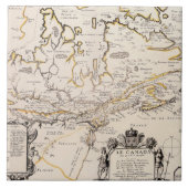 カナダの地図 タイル (正面)