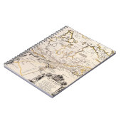 カナダの地図 ノートブック (左側)