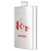 カナダの地図 フラスク (左)