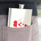 カナダの地図 フラスク (インサイチュ)