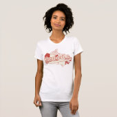 カナダの地図 Tシャツ (正面フル)
