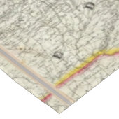 カナダの地域の地図 テーブルクロス (アングル)