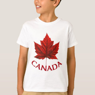 カナダの子供用Tシャツ カナダのお土産 子供用シャツ Tシャツ