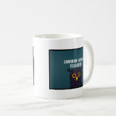 カナダの学校テレケスト コーヒーマグカップ (正面右)