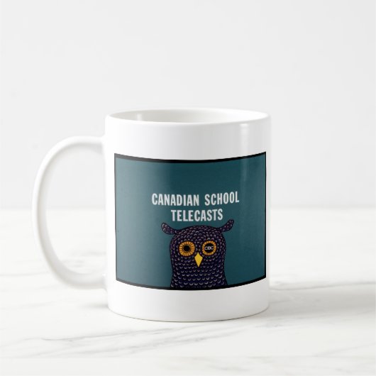 カナダの学校テレケスト コーヒーマグカップ (左)
