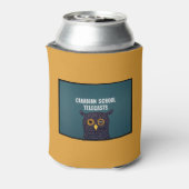 カナダの学校テレケスト 缶クーラー (缶裏面)