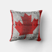 カナダの州と都市 クッション (裏面)