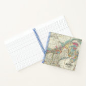 カナダの州地図 ノートブック (内部)