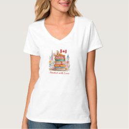 カナダの感謝祭 | ドールハウス キッチン | パンケーキ Tシャツ