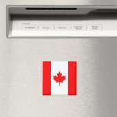 カナダの旗が付いている磁石 マグネット (インサイチュ (食洗機))