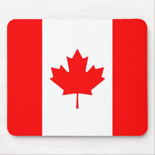 カナダの旗とのマウスパッド マウスパッド