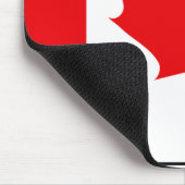 カナダの旗のTシャツおよびギフト マウスパッド (コーナー)