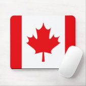 カナダの旗のTシャツおよびギフト マウスパッド (マウス)