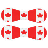 カナダの旗を持つ愛国的ソフトボール ソフトボール (パネル)