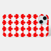 カナダの旗柄 Case-Mate iPhoneケース (裏面 (横))