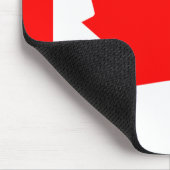 カナダの旗-カナダの記念品 マウスパッド (コーナー)