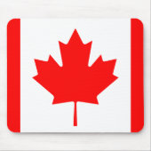 カナダの旗-カナダの記念品 マウスパッド (正面)