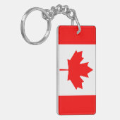 カナダの旗 キーホルダー (正面左)
