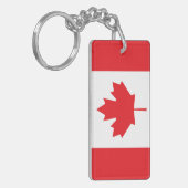 カナダの旗 キーホルダー (正面左)