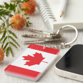 カナダの旗 キーホルダー (正面右)