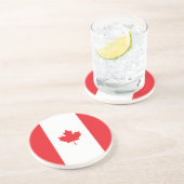 カナダの旗 コースター (側面)