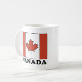 カナダの旗 コーヒーマグカップ (正面左)