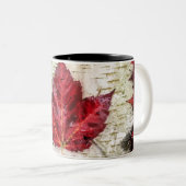 カナダの旗 ツートーンマグカップ (正面右)