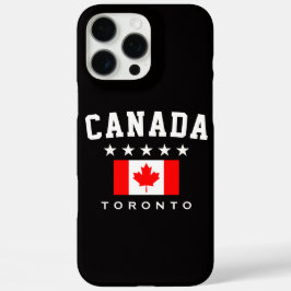 カナダの旗、トロント市 iPhone 16 PRO MAXケース
