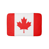 カナダの旗 バスマット (正面)