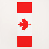 カナダの旗 ヨガマット (正面)