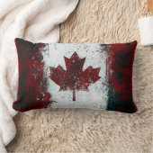カナダの旗 ランバークッション (ブランケット)